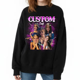 Photo personnalisée Positive Vibes Positive Life - T-shirt unisexe personnalisé, sweat à capuche, sweat-shirt - Cadeau pour les membres de la famille, les propriétaires d'animaux et les amoureux des animaux